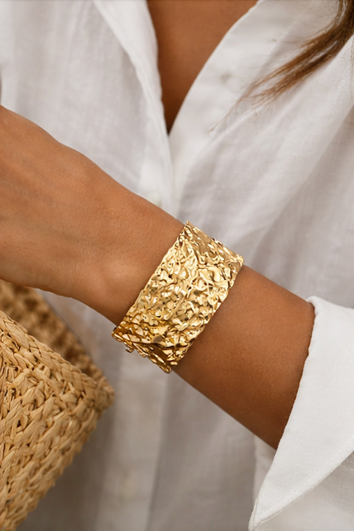 Molten Gold Cuff