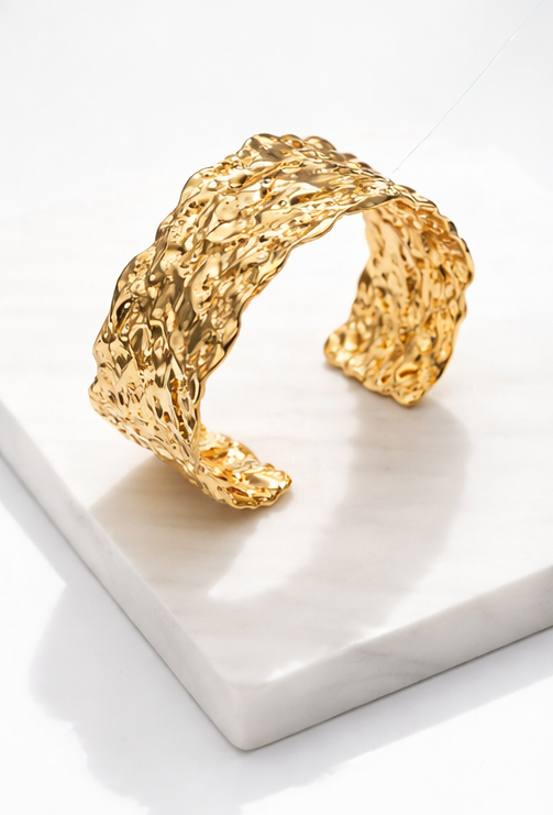 Molten Gold Cuff