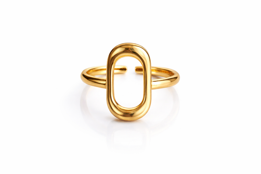 Golden Halo Ring