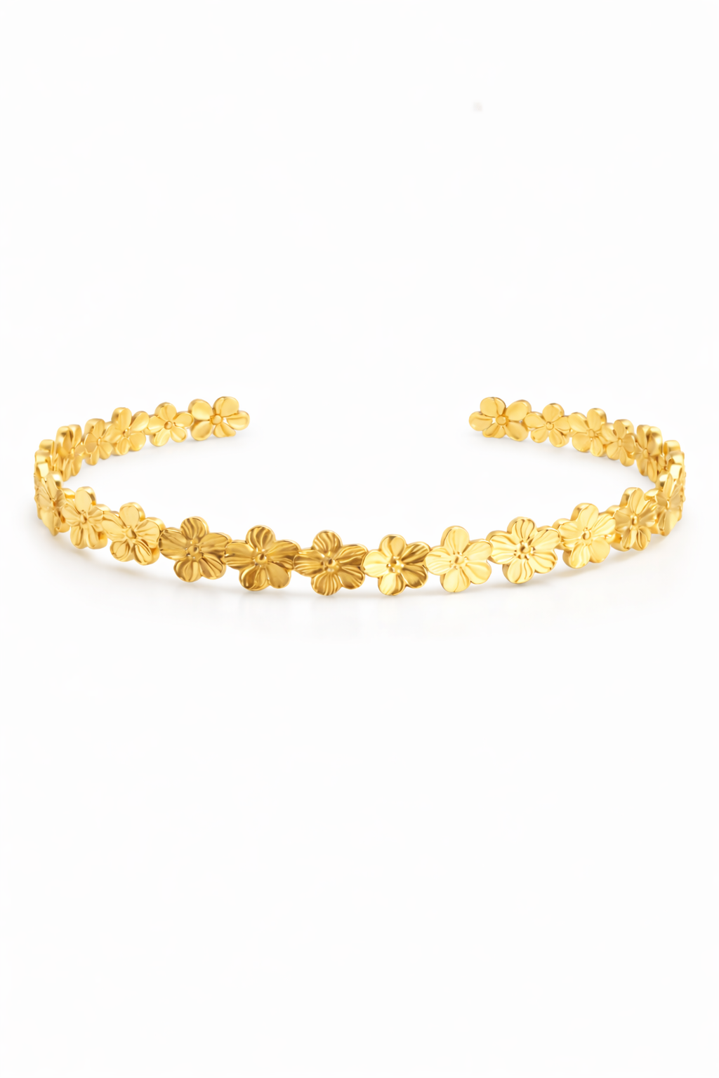 Golden Blossom Cuff