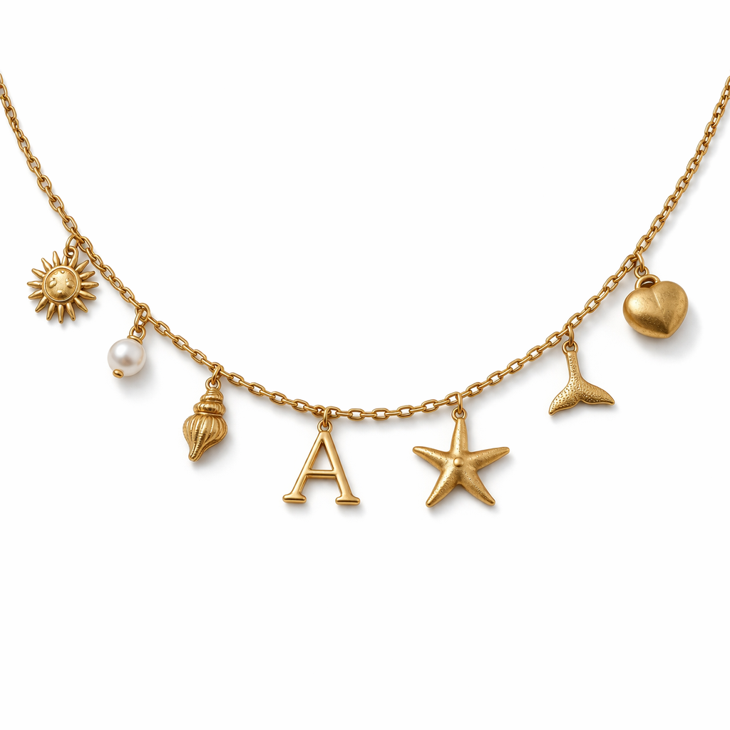 Golden Charm Necklace