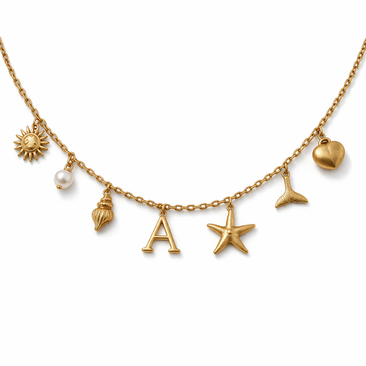 Golden Charm Necklace