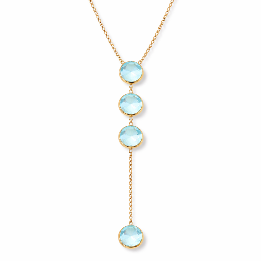 Azure Drop Necklace