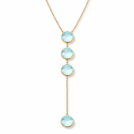 Azure Drop Necklace