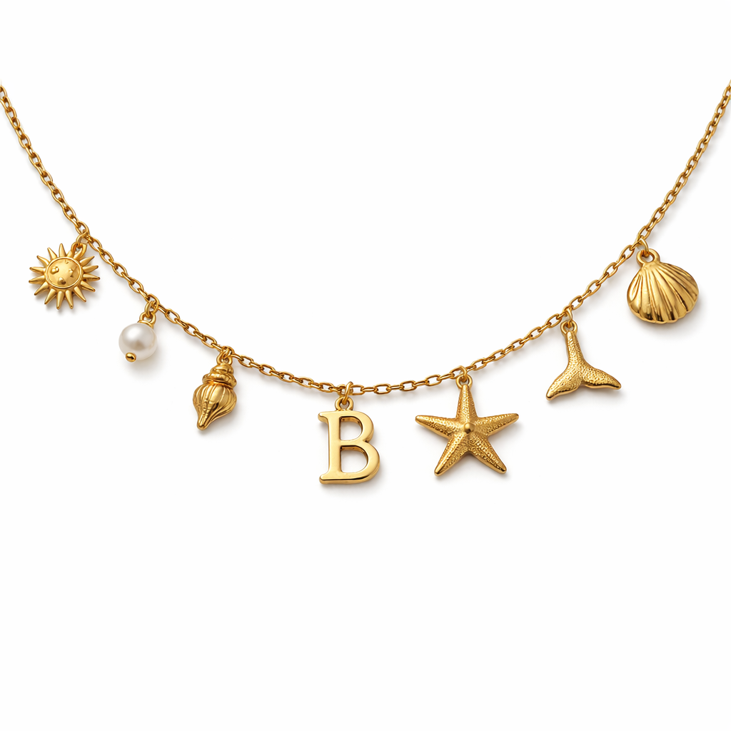 Golden Charm Necklace