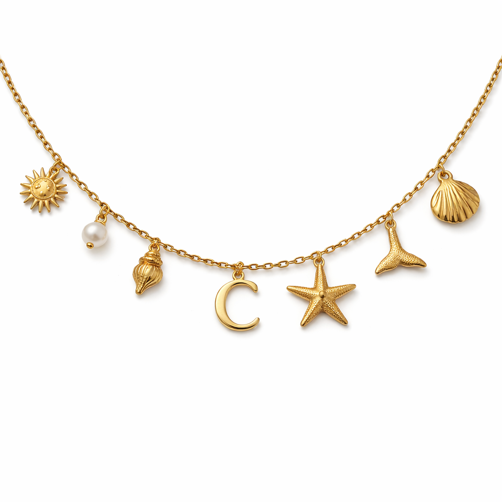 Golden Charm Necklace