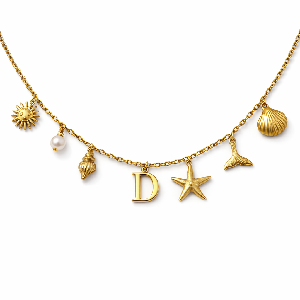 Golden Charm Necklace