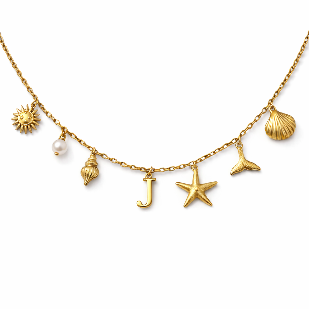 Golden Charm Necklace
