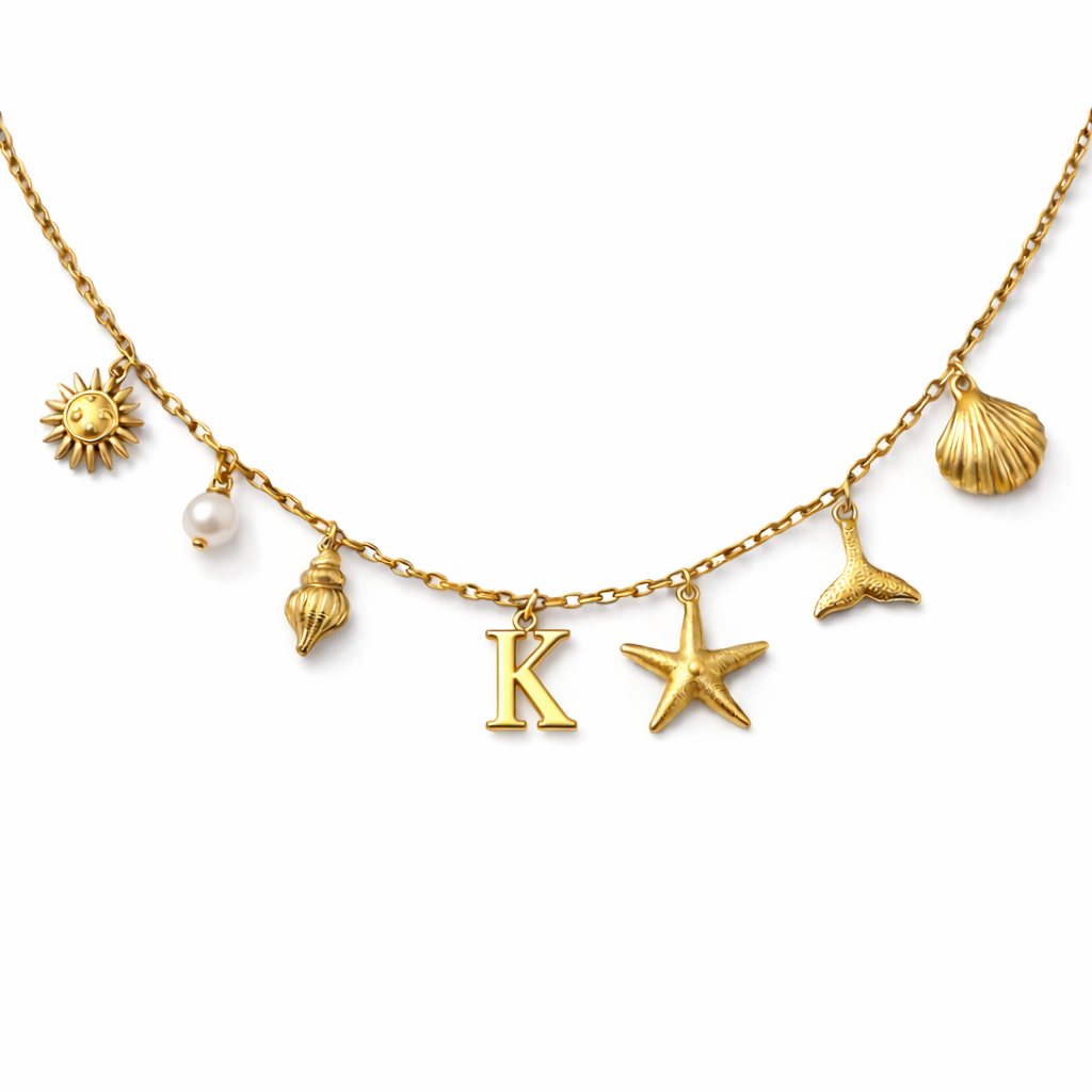 Golden Charm Necklace