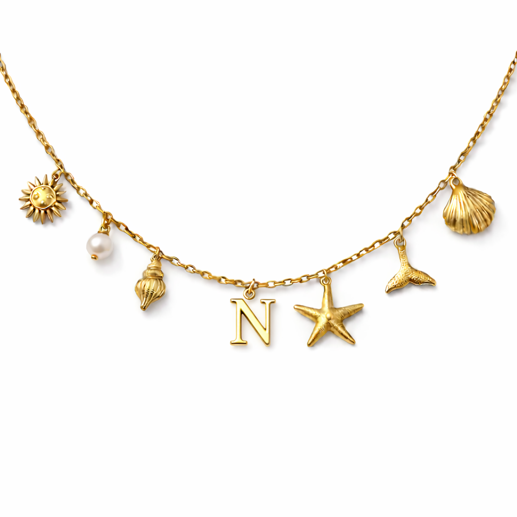 Golden Charm Necklace